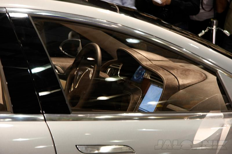 Illustration for article titled Tesla Model S Sedan Concept: $49,900 Seven-Seater Electric To Hit Streets In 2011